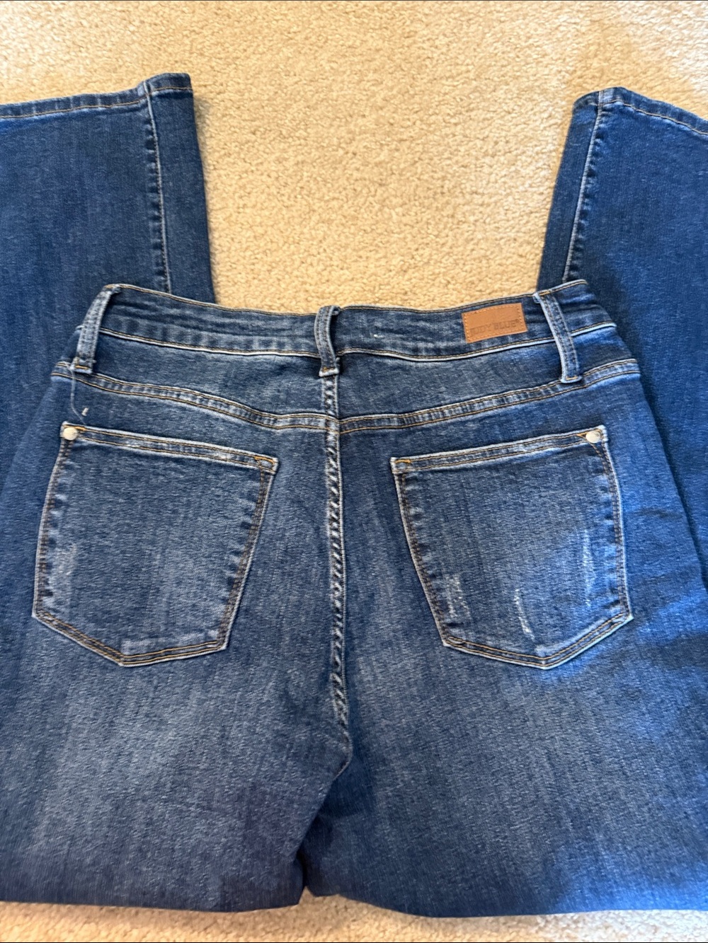 Judy Blue Slim Bootcut Denim Jeans Size 14W - Picture 5 of 5
